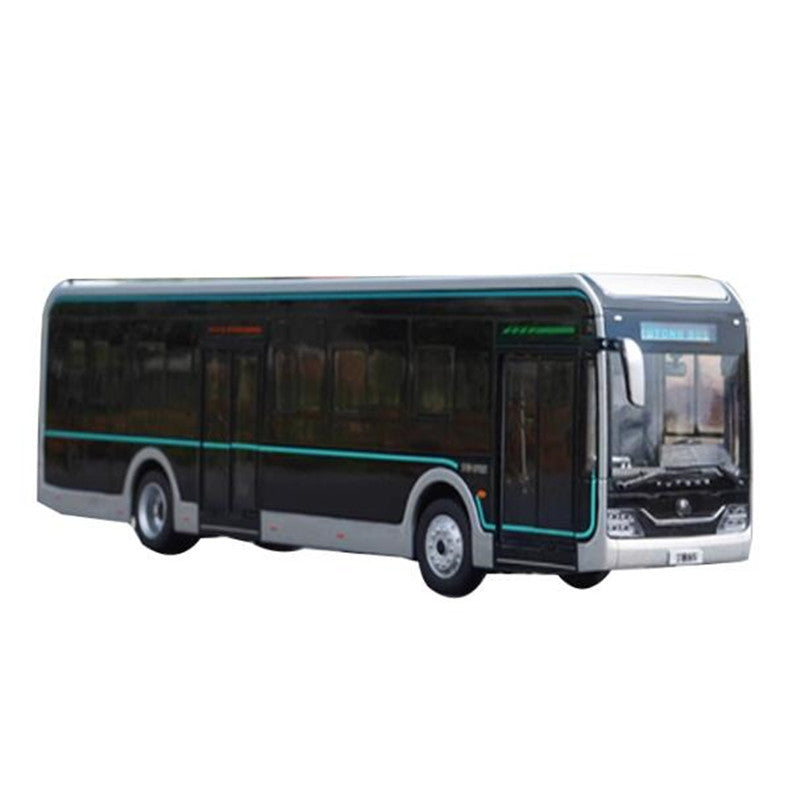 1:42 Yutong U12 Black Diamond Shanghai Pure Electric Bus With light 1:42 Yutong U12 Black Diamond Shanghai Pure Electric Bus With light