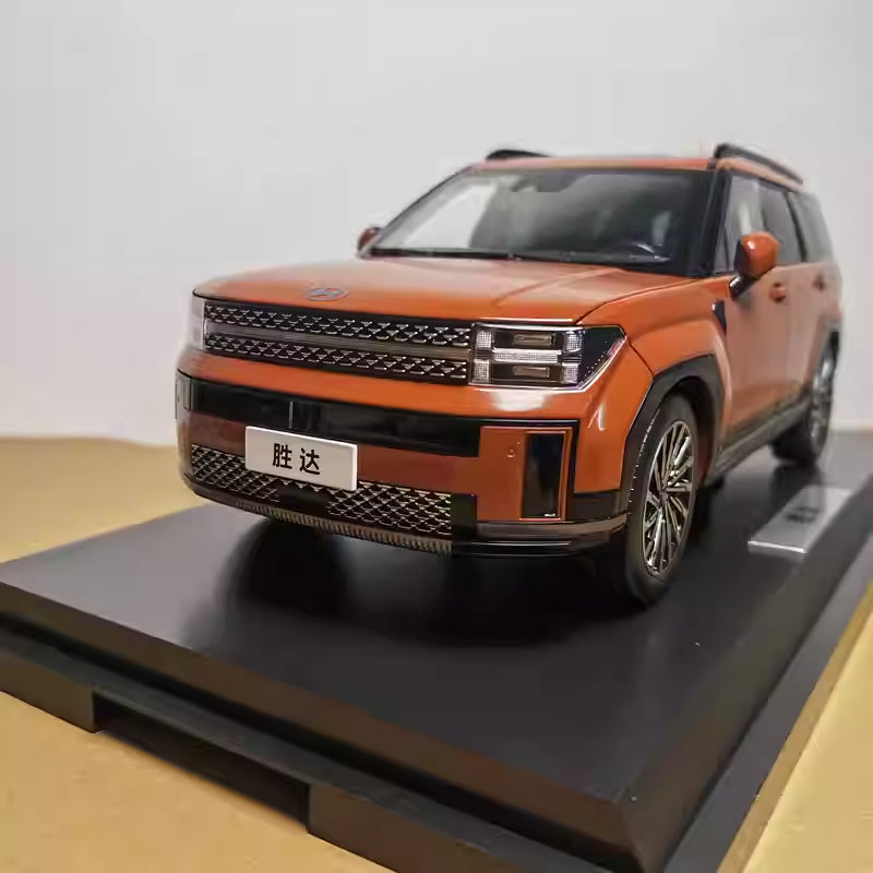 Original Factory 1:18 Hyundai Santa FE 5th Gen  Alloy SUV Car Model for gifts, collection Original Factory 1:18 Hyundai Santa FE 5th Gen  Alloy SUV Car Model for gifts, collection