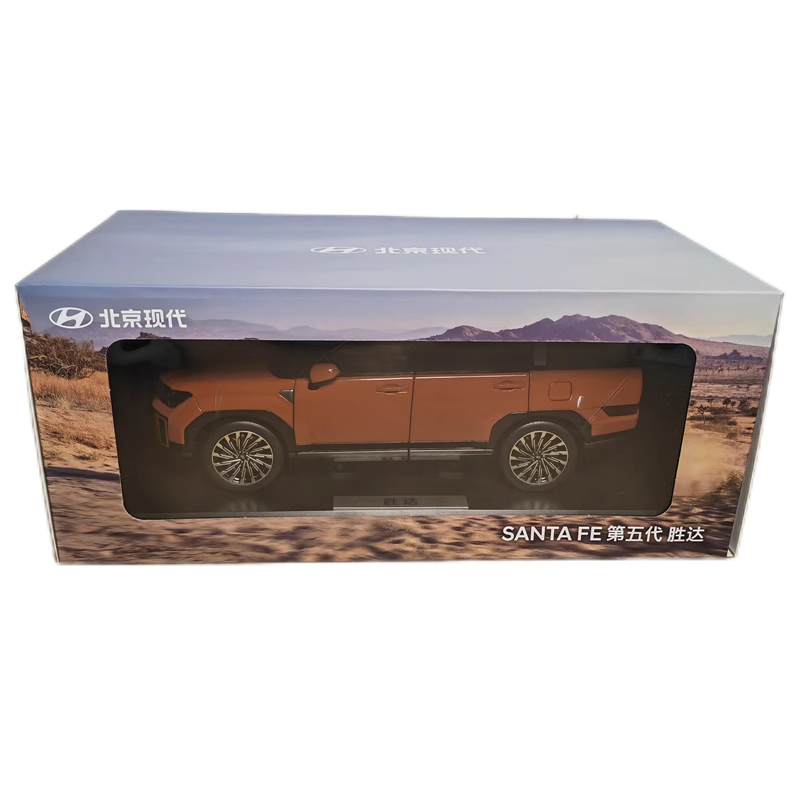 Original Factory 1:18 Hyundai Santa FE 5th Gen  Alloy SUV Car Model for gifts, collection Original Factory 1:18 Hyundai Santa FE 5th Gen  Alloy SUV Car Model for gifts, collection