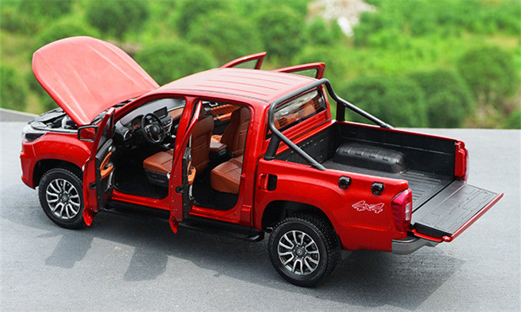 Official Auntentic 1:18 Scale Foton Tunland Yutu 9 diecast off-road Pickup Truck Model β  alloy SUV pickup truck replica with Opening Doors, Suspension & Engine Detail Official Auntentic 1:18 Scale Foton Tunland Yutu 9 diecast off-road Pickup Truck Model β  alloy SUV pickup truck replica with Opening Doors, Suspension & Engine Detail