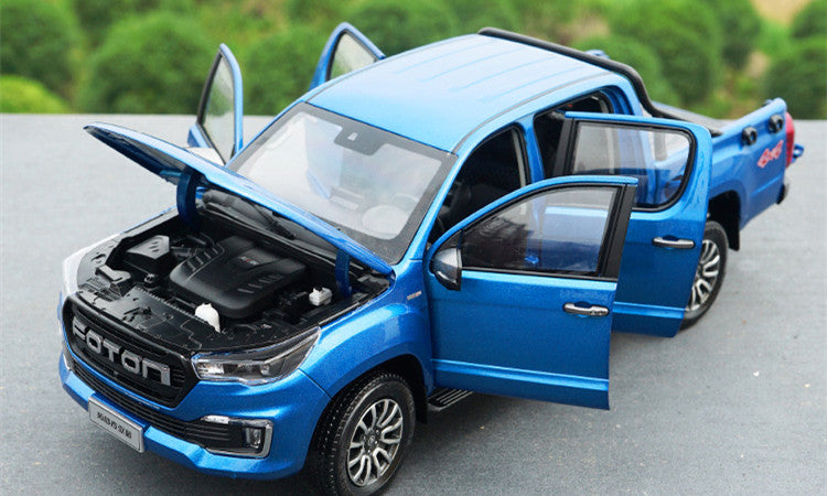 Official Auntentic 1:18 Scale Foton Tunland Yutu 9 diecast off-road Pickup Truck Model β  alloy SUV pickup truck replica with Opening Doors, Suspension & Engine Detail Official Auntentic 1:18 Scale Foton Tunland Yutu 9 diecast off-road Pickup Truck Model β  alloy SUV pickup truck replica with Opening Doors, Suspension & Engine Detail