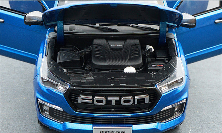 Official Auntentic 1:18 Scale Foton Tunland Yutu 9 diecast off-road Pickup Truck Model β  alloy SUV pickup truck replica with Opening Doors, Suspension & Engine Detail Official Auntentic 1:18 Scale Foton Tunland Yutu 9 diecast off-road Pickup Truck Model β  alloy SUV pickup truck replica with Opening Doors, Suspension & Engine Detail