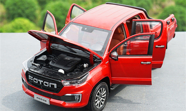 Official Auntentic 1:18 Scale Foton Tunland Yutu 9 diecast off-road Pickup Truck Model β  alloy SUV pickup truck replica with Opening Doors, Suspension & Engine Detail Official Auntentic 1:18 Scale Foton Tunland Yutu 9 diecast off-road Pickup Truck Model β  alloy SUV pickup truck replica with Opening Doors, Suspension & Engine Detail