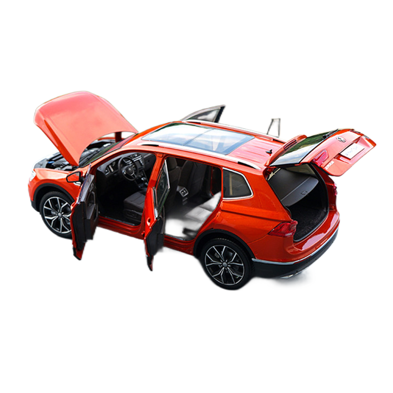 Original factory authentic 1:18 brand new TIGUAN L 2017 version diecast car model with small gift Original factory authentic 1:18 brand new TIGUAN L 2017 version diecast car model with small gift