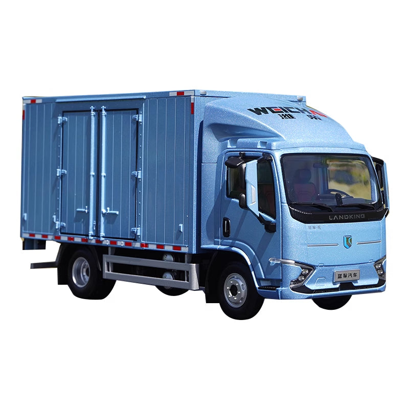 Authentic collectiable 1:20 Scale Weichai Blue Engine New Energy Diecast Van Truck – Heavy-Duty Collectible Model Authentic collectiable 1:20 Scale Weichai Blue Engine New Energy Diecast Van Truck – Heavy-Duty Collectible Model