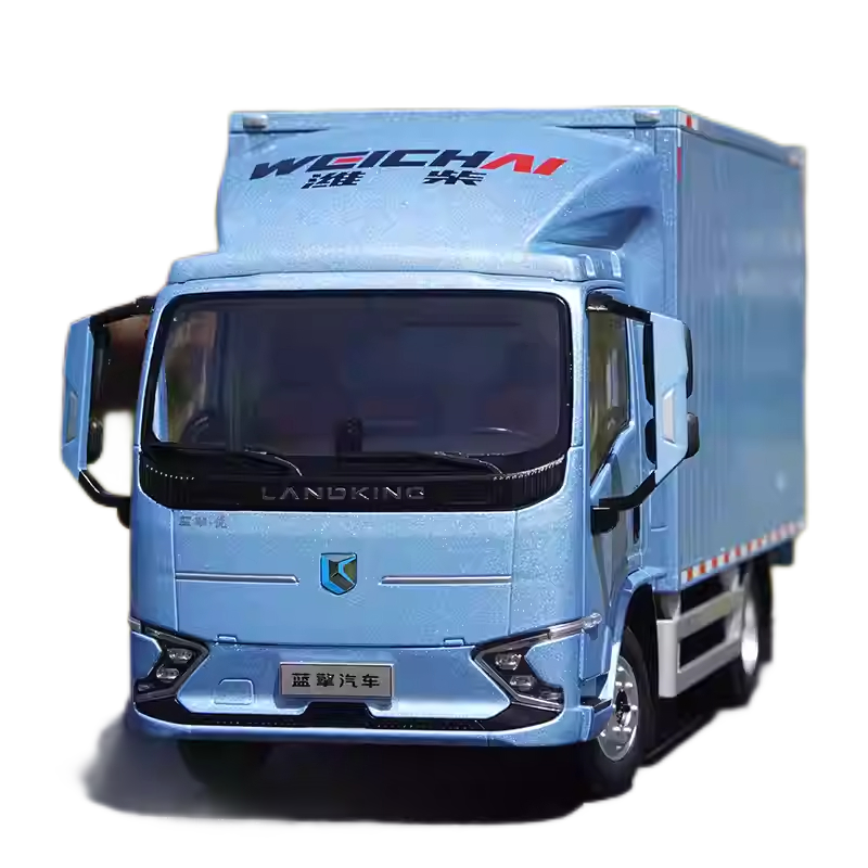 Authentic collectiable 1:20 Scale Weichai Blue Engine New Energy Diecast Van Truck – Heavy-Duty Collectible Model Authentic collectiable 1:20 Scale Weichai Blue Engine New Energy Diecast Van Truck – Heavy-Duty Collectible Model