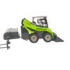 1:20 Zoomlion ZS080V Diecast loader model, zinc alloy Skid steer Loader replica 1:20 Zoomlion ZS080V Diecast loader model, zinc alloy Skid steer Loader replica