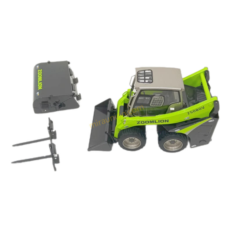 1:20 Zoomlion ZS080V Diecast loader model, zinc alloy Skid steer Loader replica 1:20 Zoomlion ZS080V Diecast loader model, zinc alloy Skid steer Loader replica