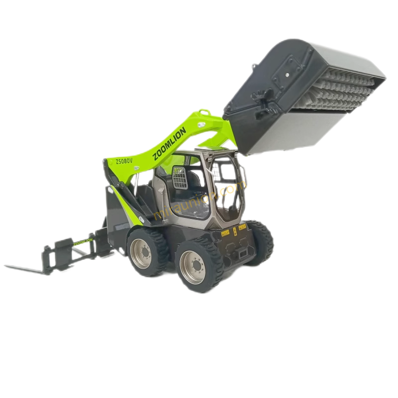 1:20 Zoomlion ZS080V Diecast loader model, zinc alloy Skid steer Loader replica 1:20 Zoomlion ZS080V Diecast loader model, zinc alloy Skid steer Loader replica