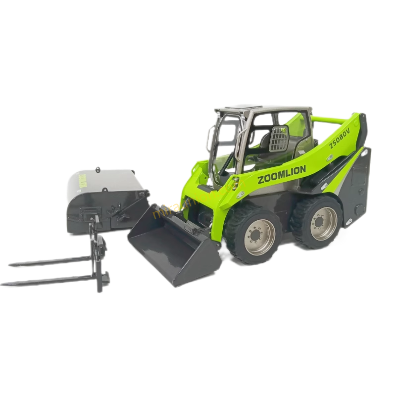 1:20 Zoomlion ZS080V Diecast loader model, zinc alloy Skid steer Loader replica 1:20 Zoomlion ZS080V Diecast loader model, zinc alloy Skid steer Loader replica