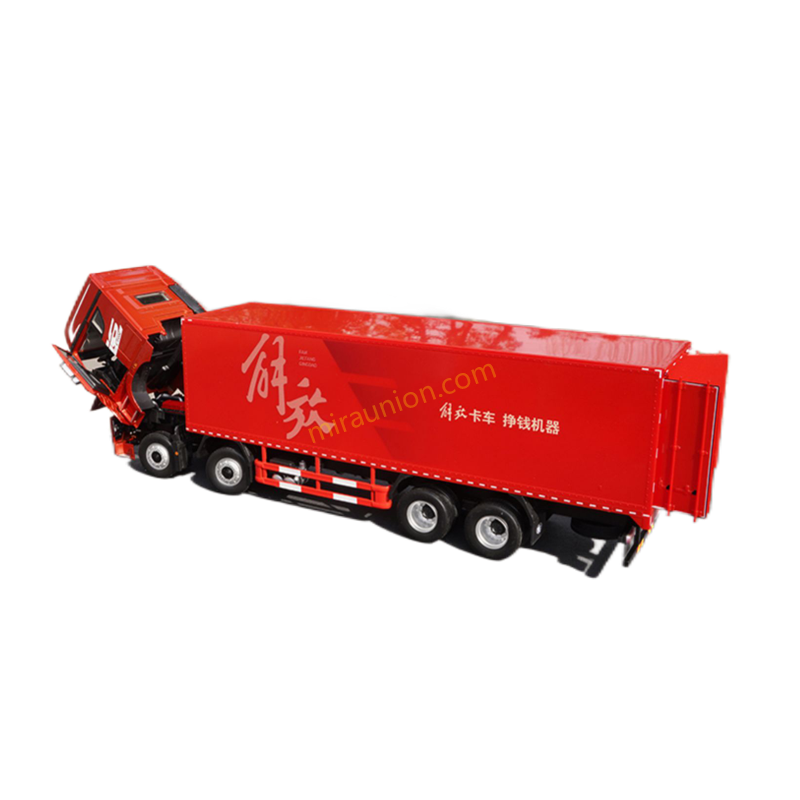 Original factory 1:24 FAW Jiefang JH6 diecast container truck model JH6 van truck alloy model for gift Original factory 1:24 FAW Jiefang JH6 diecast container truck model JH6 van truck alloy model for gift