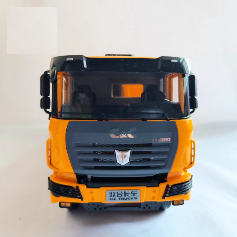 Authentic 1:24 United Jirui U420 Frount 4 rear 8 Zinc alloy Dump truck model metal dumper scale models for gift Authentic 1:24 United Jirui U420 Frount 4 rear 8 Zinc alloy Dump truck model metal dumper scale models for gift