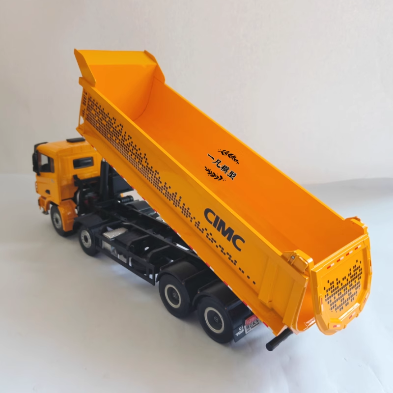Authentic 1:24 United Jirui U420 Frount 4 rear 8 Zinc alloy Dump truck model metal dumper scale models for gift Authentic 1:24 United Jirui U420 Frount 4 rear 8 Zinc alloy Dump truck model metal dumper scale models for gift