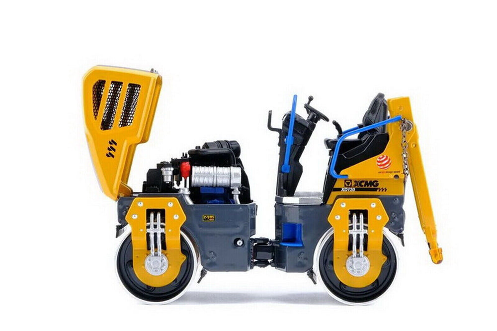 high quality authentic 1:25 XCMG XD120 Diecast roadroller model for gift, collection high quality authentic 1:25 XCMG XD120 Diecast roadroller model for gift, collection