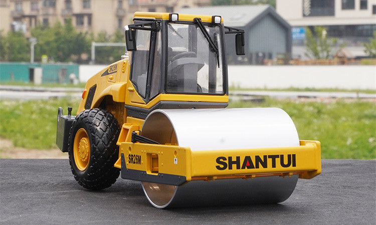 High quality collectiable 1:35 SHANTUI SR260M Single Drum Road Roller Diecast Model for gift High quality collectiable 1:35 SHANTUI SR260M Single Drum Road Roller Diecast Model for gift