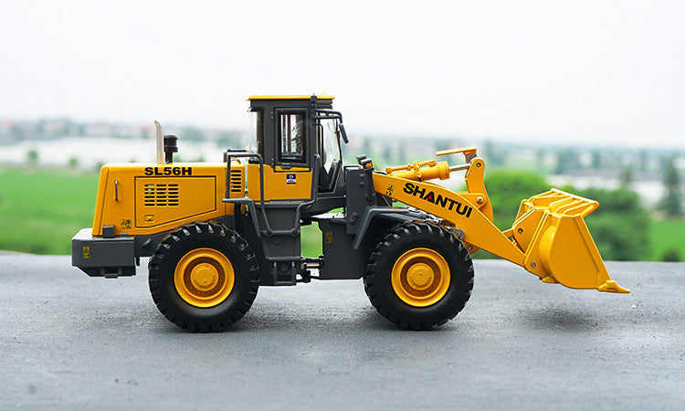 Original realistic 1:35 Scale Shantui SL56H metal Wheel Loader Model – Heavy Metal Construction Vehicle Replica with Lifting Bucket & Opening Cabin Original realistic 1:35 Scale Shantui SL56H metal Wheel Loader Model – Heavy Metal Construction Vehicle Replica with Lifting Bucket & Opening Cabin