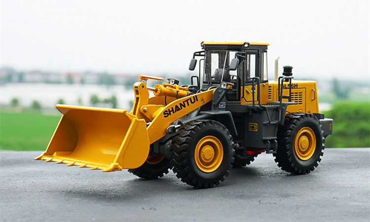 Original realistic 1:35 Scale Shantui SL56H metal Wheel Loader Model – Heavy Metal Construction Vehicle Replica with Lifting Bucket & Opening Cabin Original realistic 1:35 Scale Shantui SL56H metal Wheel Loader Model – Heavy Metal Construction Vehicle Replica with Lifting Bucket & Opening Cabin