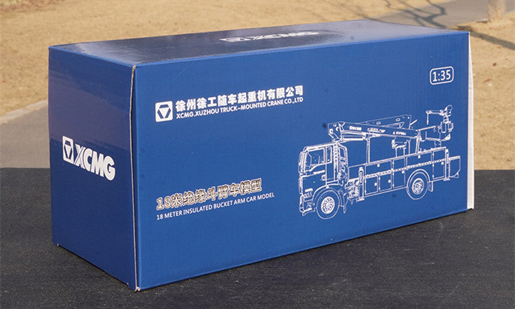 1:35 XCMG 18m Insulated Bucket Boom construction crane model – Alloy Folding Arm Crane Diecast Replica 1:35 XCMG 18m Insulated Bucket Boom construction crane model – Alloy Folding Arm Crane Diecast Replica