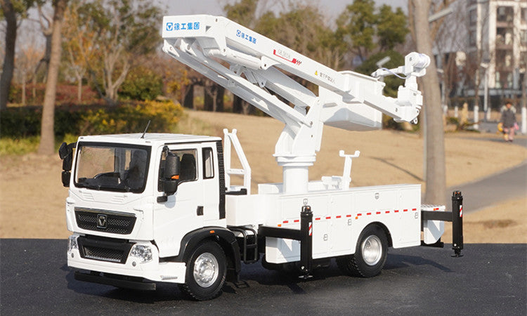 1:35 XCMG 18m Insulated Bucket Boom construction crane model – Alloy Folding Arm Crane Diecast Replica 1:35 XCMG 18m Insulated Bucket Boom construction crane model – Alloy Folding Arm Crane Diecast Replica