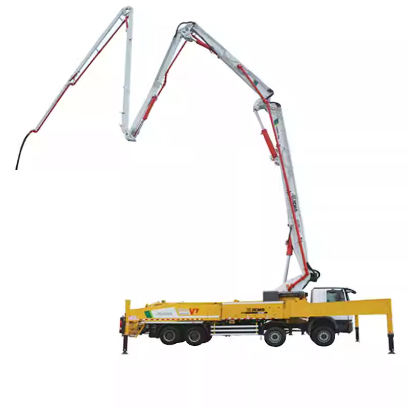 Original factory 1:35 XCMG Mercedes-Benz HB62V Diecast Concrete Pump Truck Model for gift, display, collection Original factory 1:35 XCMG Mercedes-Benz HB62V Diecast Concrete Pump Truck Model for gift, display, collection