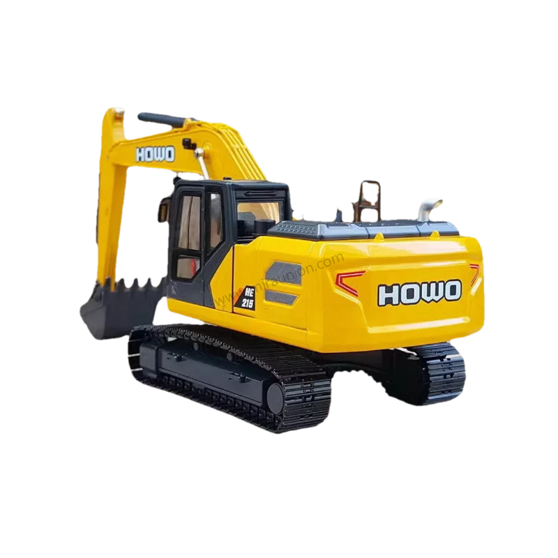 High quality Authentic 1:35 Howo HE215 Diecast excavator model for gifts High quality Authentic 1:35 Howo HE215 Diecast excavator model for gifts