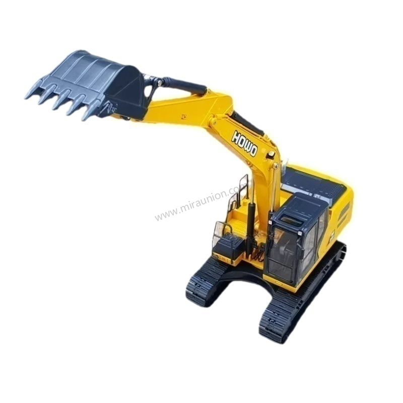 High quality Authentic 1:35 Howo HE215 Diecast excavator model for gifts High quality Authentic 1:35 Howo HE215 Diecast excavator model for gifts