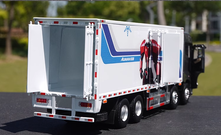 1:36 FOTON Auman Galaxy 8X4 Alloy Container Truck Model for Display/Decoration/Gift) 1:36 FOTON Auman Galaxy 8X4 Alloy Container Truck Model for Display/Decoration/Gift)