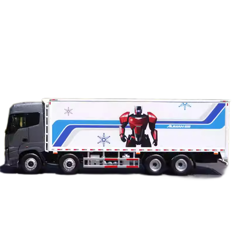 1:36 FOTON Auman Galaxy 8X4 Alloy Container Truck Model for Display/Decoration/Gift) 1:36 FOTON Auman Galaxy 8X4 Alloy Container Truck Model for Display/Decoration/Gift)