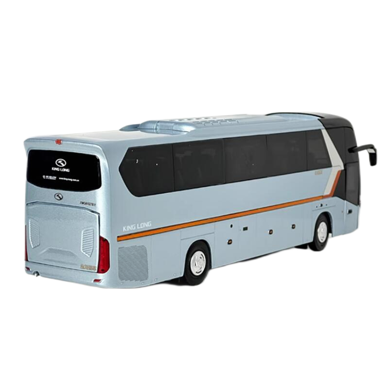 Original new 1:38 Xiamen golden dragon Longwei second generation XMQ6129 diecast travel bus model Original new 1:38 Xiamen golden dragon Longwei second generation XMQ6129 diecast travel bus model