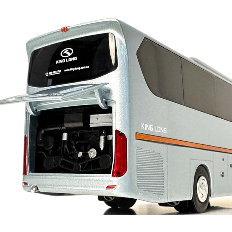 Original new 1:38 Xiamen golden dragon Longwei second generation XMQ6129 diecast travel bus model Original new 1:38 Xiamen golden dragon Longwei second generation XMQ6129 diecast travel bus model