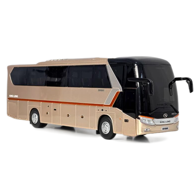 Original new 1:38 Xiamen golden dragon Longwei second generation XMQ6129 diecast travel bus model Original new 1:38 Xiamen golden dragon Longwei second generation XMQ6129 diecast travel bus model