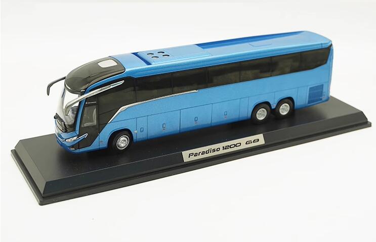 Original factory 1/42 Marcopolo Paradiso 1200 G8 Diecast Bus Model for gift, collection Original factory 1/42 Marcopolo Paradiso 1200 G8 Diecast Bus Model for gift, collection