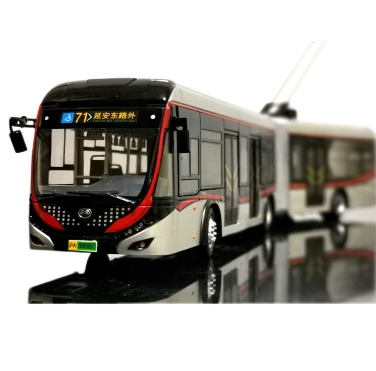 Original Collectible Alloy Model Gift 1:42 Yutong Dual-source Trackless Trolleybus Transit Volume BRT Bus DieCast Toy Model for christmas gift,Collection,Decoration Original Collectible Alloy Model Gift 1:42 Yutong Dual-source Trackless Trolleybus Transit Volume BRT Bus DieCast Toy Model for christmas gift,Collection,Decoration