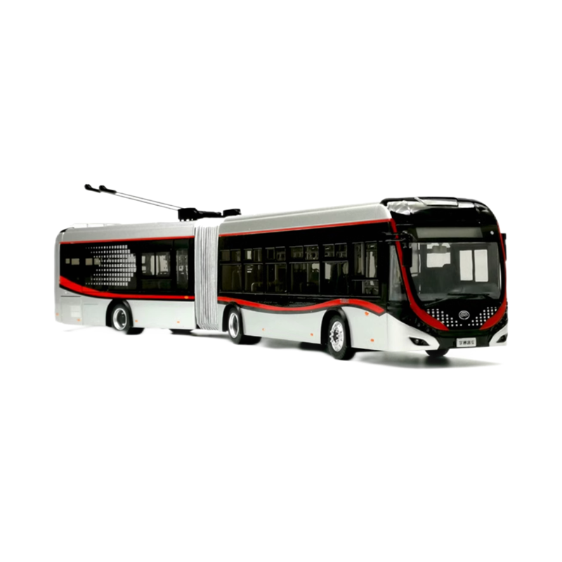 Original Collectible Alloy Model Gift 1:42 Yutong Dual-source Trackless Trolleybus Transit Volume BRT Bus DieCast Toy Model for christmas gift,Collection,Decoration Original Collectible Alloy Model Gift 1:42 Yutong Dual-source Trackless Trolleybus Transit Volume BRT Bus DieCast Toy Model for christmas gift,Collection,Decoration