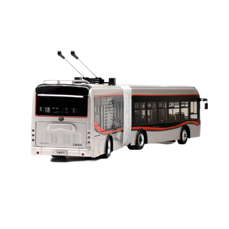 Original Collectible Alloy Model Gift 1:42 Yutong Dual-source Trackless Trolleybus Transit Volume BRT Bus DieCast Toy Model for christmas gift,Collection,Decoration Original Collectible Alloy Model Gift 1:42 Yutong Dual-source Trackless Trolleybus Transit Volume BRT Bus DieCast Toy Model for christmas gift,Collection,Decoration