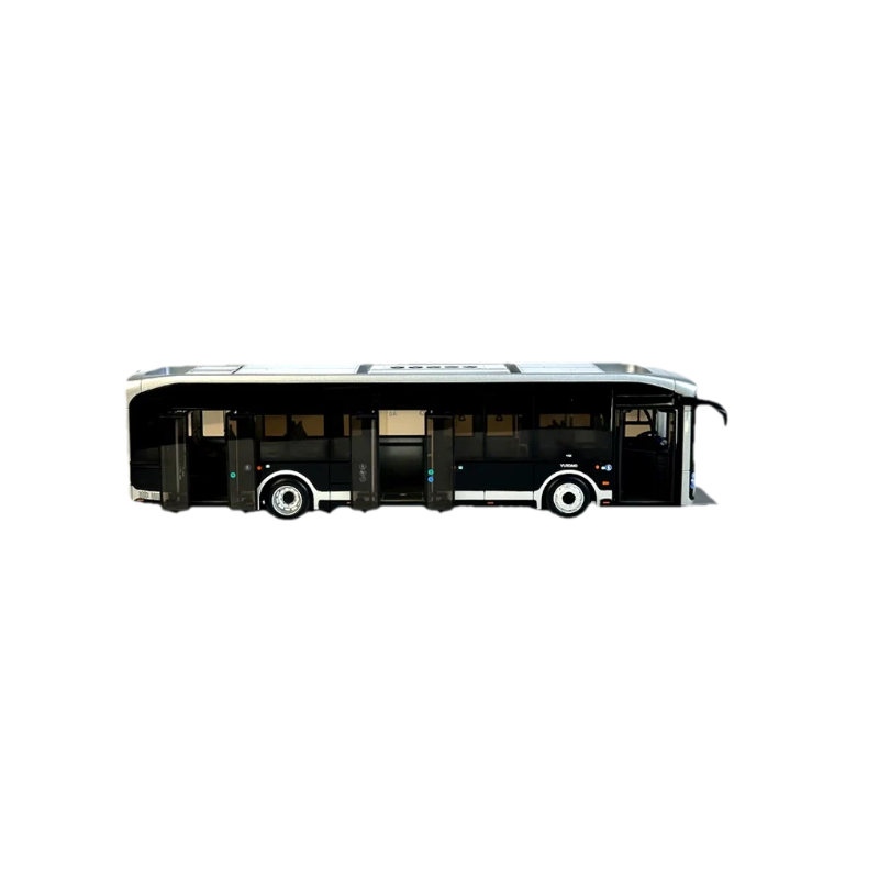 New release 1:42 Yutong U12 Diecast city bus model  overseas version black kinggang black pure electric bus alloy model New release 1:42 Yutong U12 Diecast city bus model  overseas version black kinggang black pure electric bus alloy model
