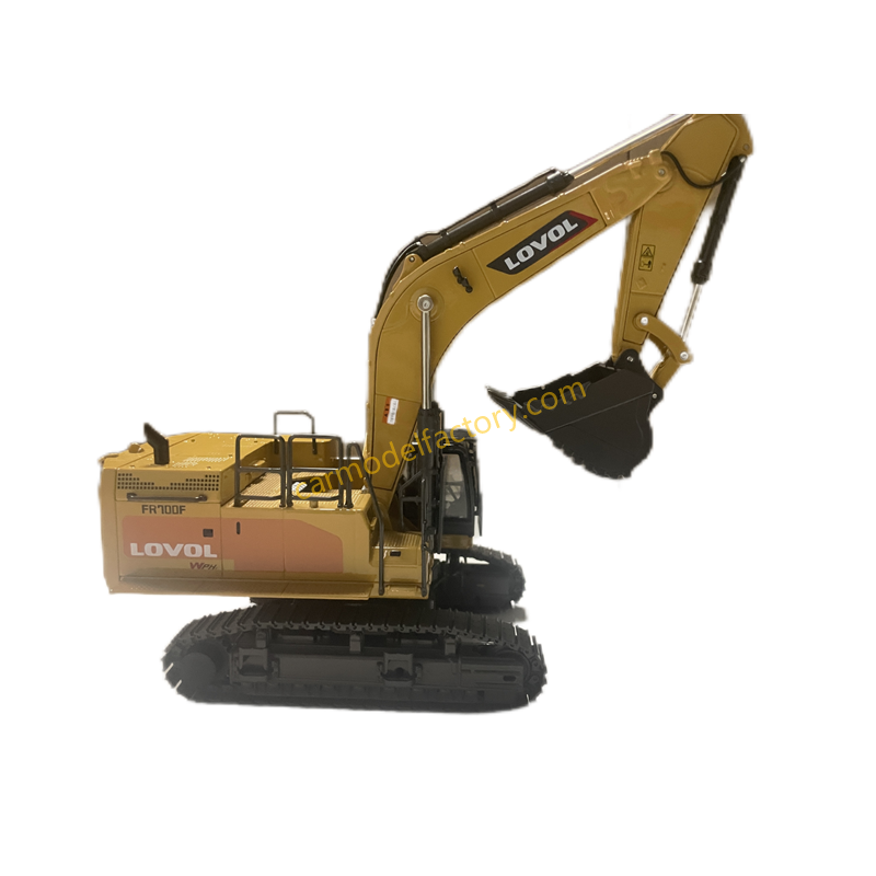 High quality collectiable 1:43 LOVOL FR700F Large diecast excavator model Truck for gift High quality collectiable 1:43 LOVOL FR700F Large diecast excavator model Truck for gift