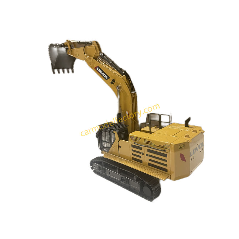 High quality collectiable 1:43 LOVOL FR700F Large diecast excavator model Truck for gift High quality collectiable 1:43 LOVOL FR700F Large diecast excavator model Truck for gift