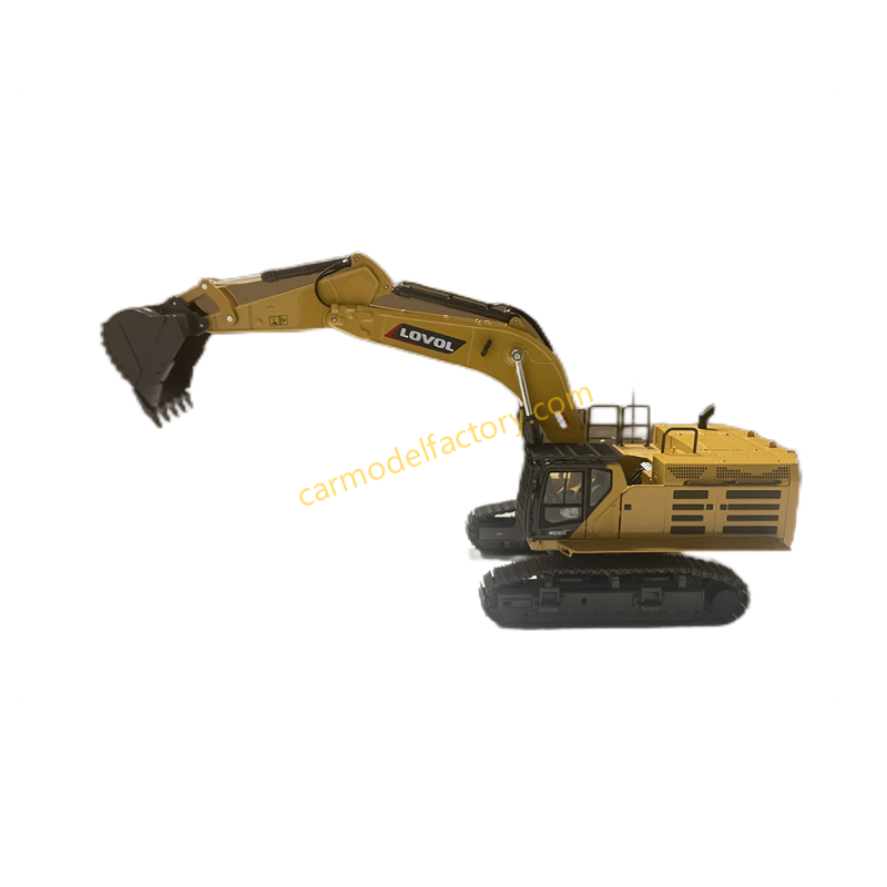 High quality collectiable 1:43 LOVOL FR700F Large diecast excavator model Truck for gift High quality collectiable 1:43 LOVOL FR700F Large diecast excavator model Truck for gift