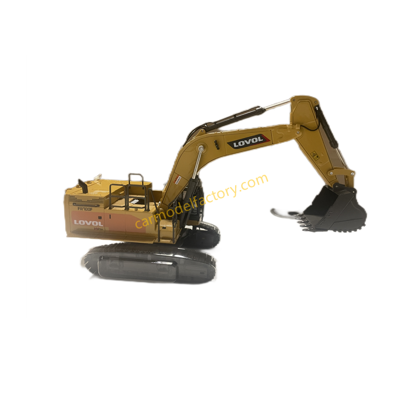 High quality collectiable 1:43 LOVOL FR700F Large diecast excavator model Truck for gift High quality collectiable 1:43 LOVOL FR700F Large diecast excavator model Truck for gift