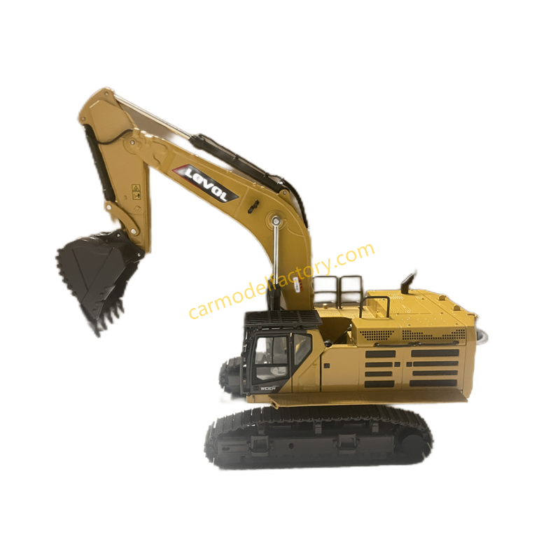High quality collectiable 1:43 LOVOL FR700F Large diecast excavator model Truck for gift High quality collectiable 1:43 LOVOL FR700F Large diecast excavator model Truck for gift
