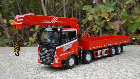 1:43 SANY Palfinger SPS3000 Diecast Truck-Mounted Crane Model – Alloy Construction Vehicle Collectible