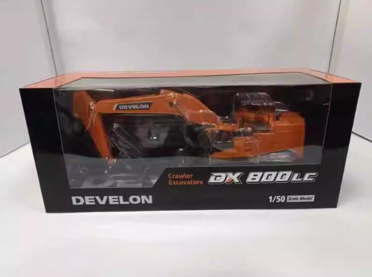 1:50 Doosan DEVELON new DX800 excavator scale model alloy excavator model for gift, toy