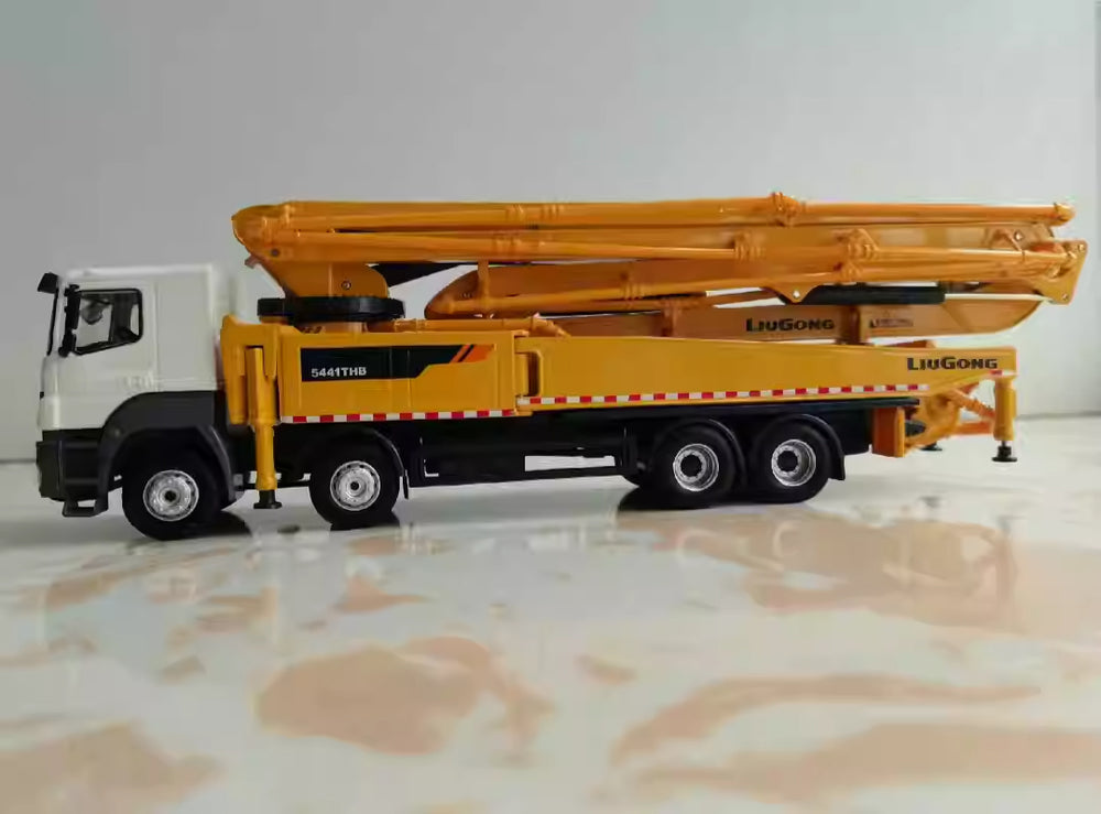 High-Fidelity Alloy Diecast Collectible-1:50 LiuGong 5441THB Concrete Pump Truck Model High-Fidelity Alloy Diecast Collectible-1:50 LiuGong 5441THB Concrete Pump Truck Model