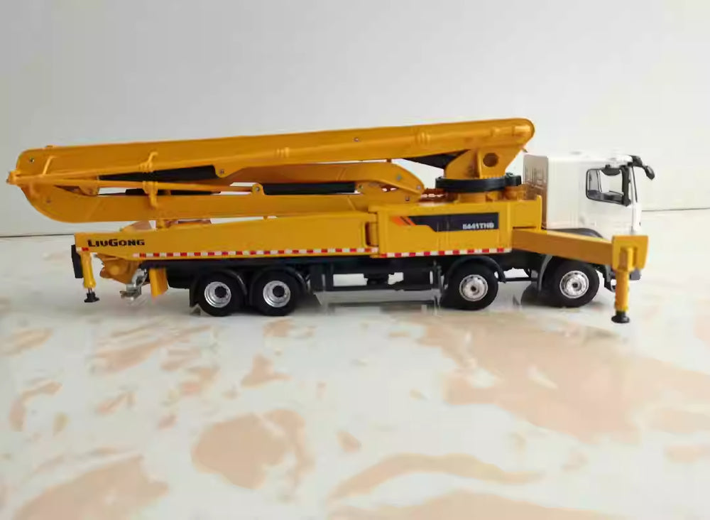 High-Fidelity Alloy Diecast Collectible-1:50 LiuGong 5441THB Concrete Pump Truck Model High-Fidelity Alloy Diecast Collectible-1:50 LiuGong 5441THB Concrete Pump Truck Model
