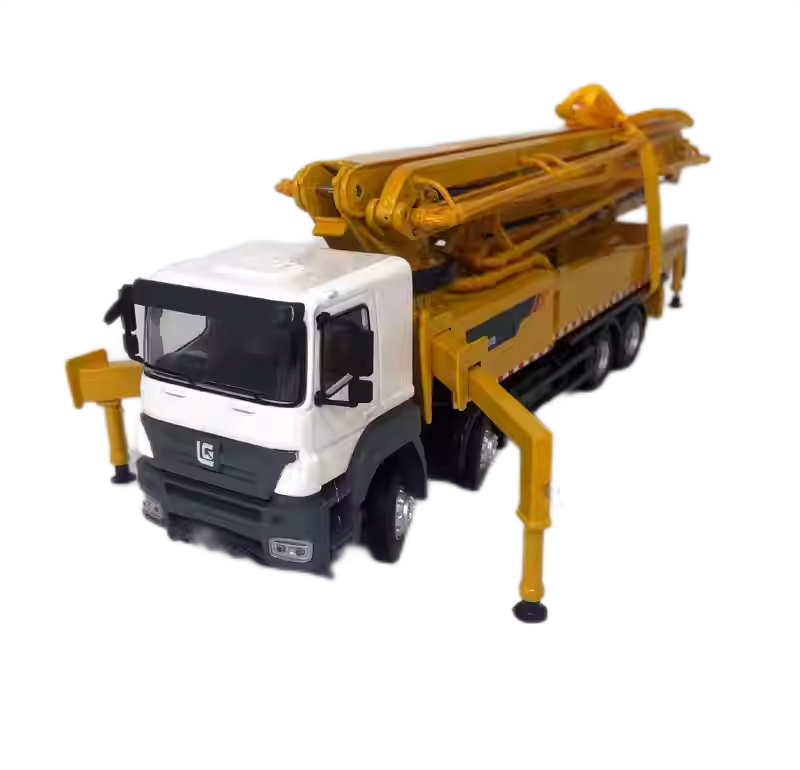 High-Fidelity Alloy Diecast Collectible-1:50 LiuGong 5441THB Concrete Pump Truck Model High-Fidelity Alloy Diecast Collectible-1:50 LiuGong 5441THB Concrete Pump Truck Model