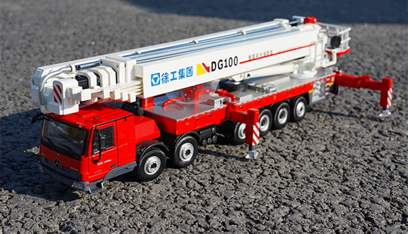 1:50 Mercedes-Benz XCMG DG100 Aerial Platform Fire Truck Model – Precision Diecast Collectible 1:50 Mercedes-Benz XCMG DG100 Aerial Platform Fire Truck Model – Precision Diecast Collectible