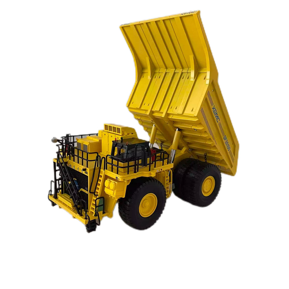 High quality heavy equipment scale model 1:60 XEMC SF35100 alloy Mining Dump Truck for gift High quality heavy equipment scale model 1:60 XEMC SF35100 alloy Mining Dump Truck for gift
