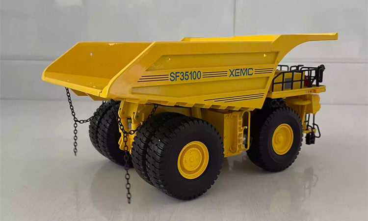 High quality heavy equipment scale model 1:60 XEMC SF35100 alloy Mining Dump Truck for gift High quality heavy equipment scale model 1:60 XEMC SF35100 alloy Mining Dump Truck for gift