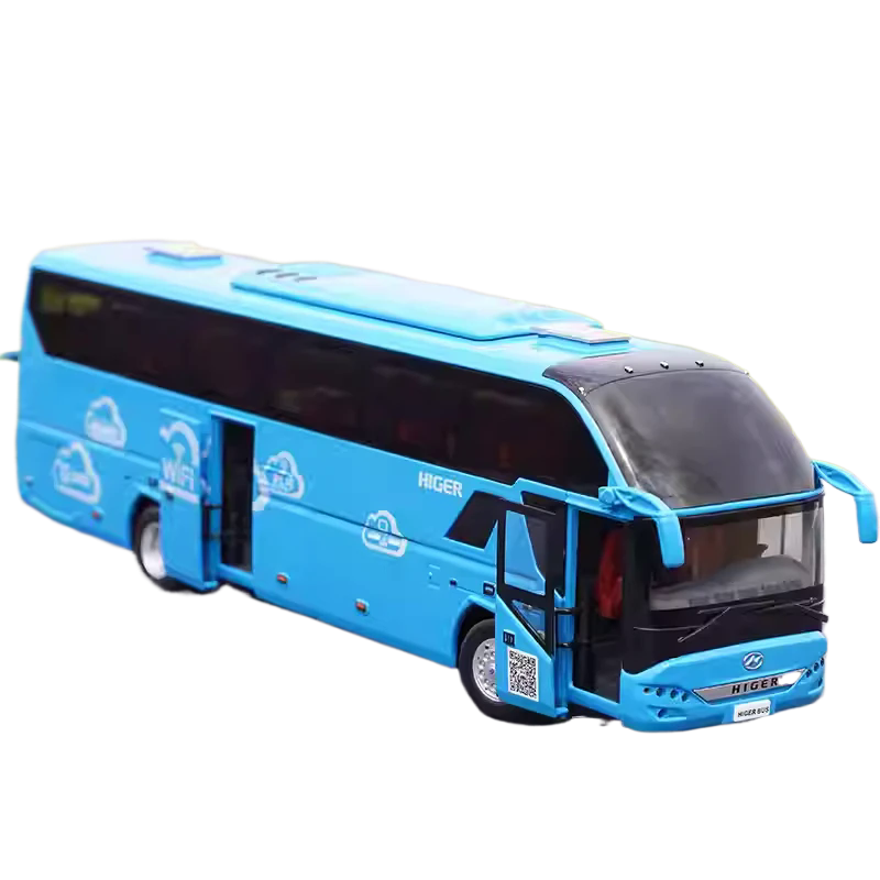 Original Factory 1:42 Higer KLQ6125B H92 Suzhou King Long Coach Model – Alloy Tour Bus Miniature Original Factory 1:42 Higer KLQ6125B H92 Suzhou King Long Coach Model – Alloy Tour Bus Miniature